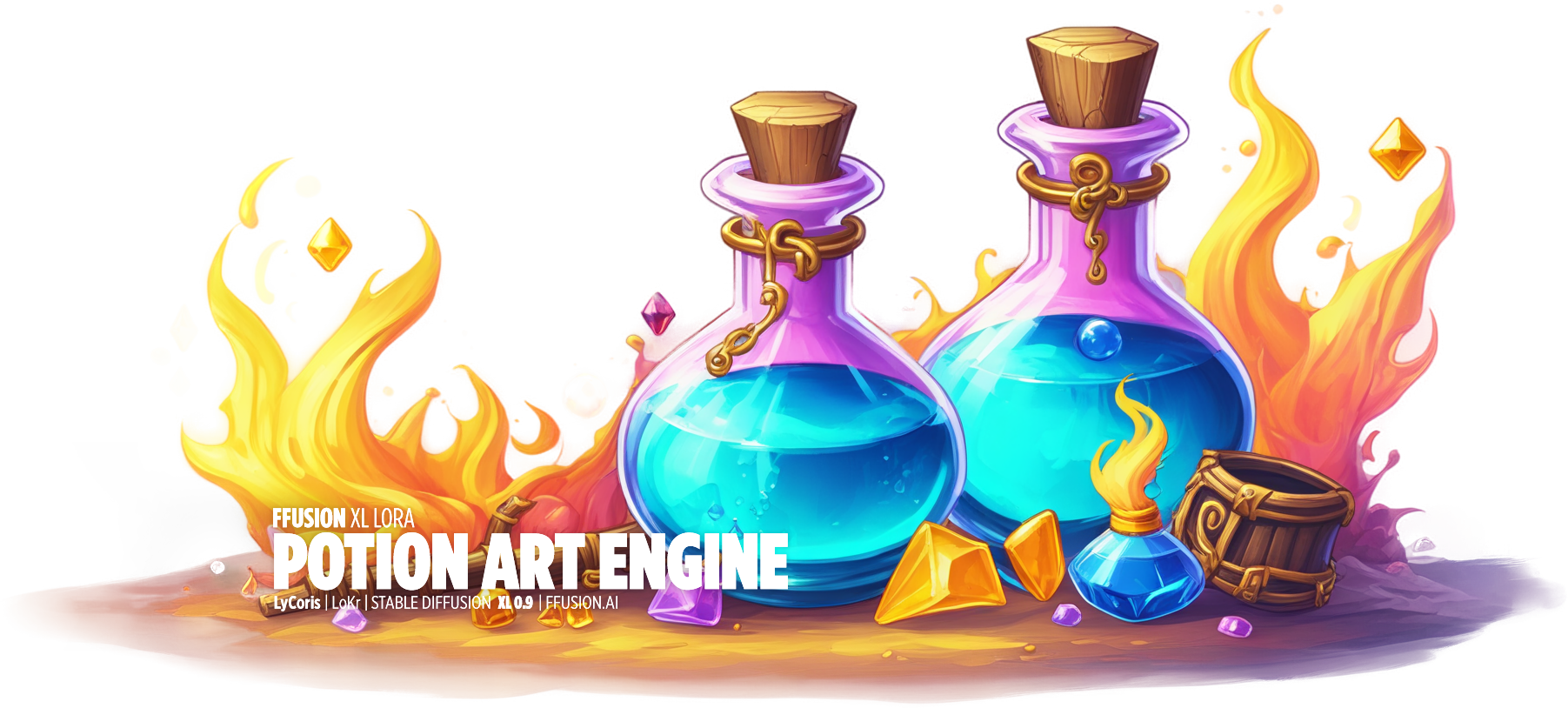 FFusionXL Potion Art Engine