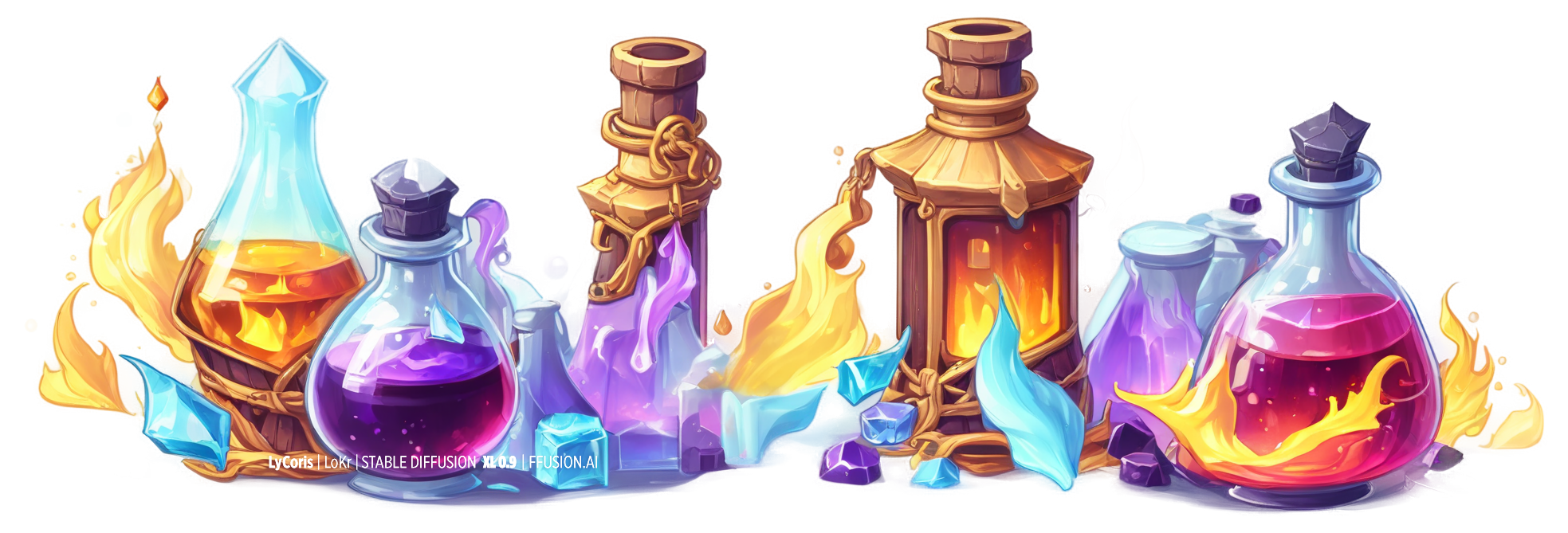 FFusionXL Potion Art Engine