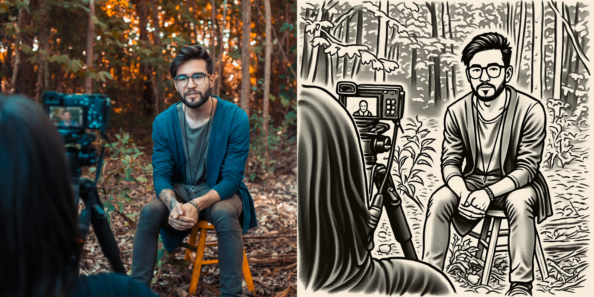 Chinese Ink Style Example