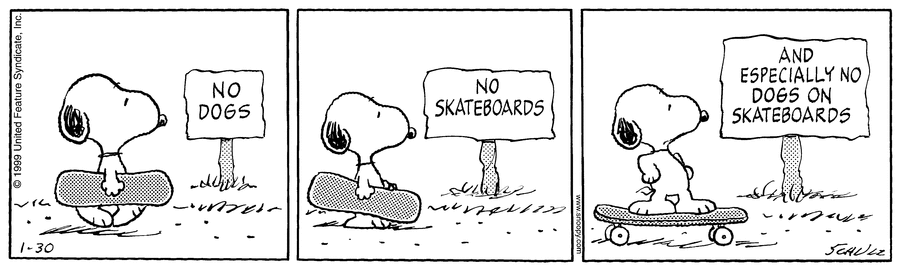 Peanuts 1999/01/30