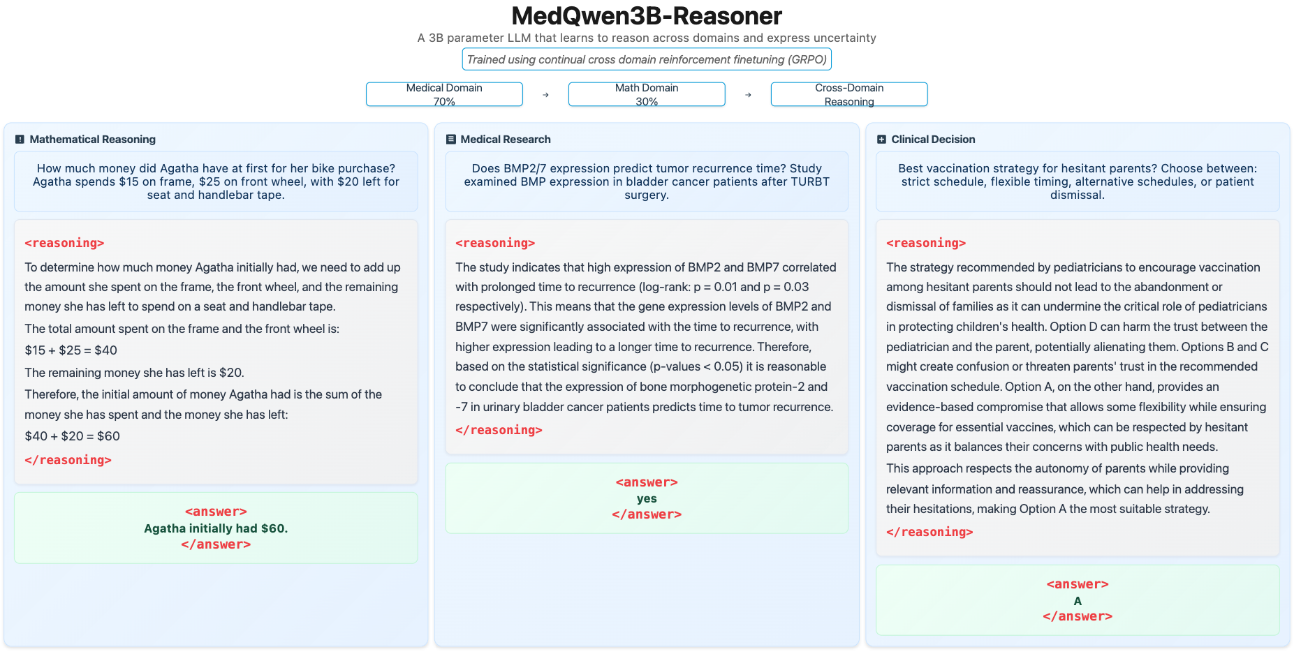 MedQwen3B Training Process