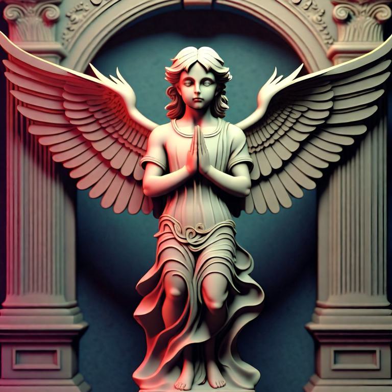 A statue of angel, blender.jpg