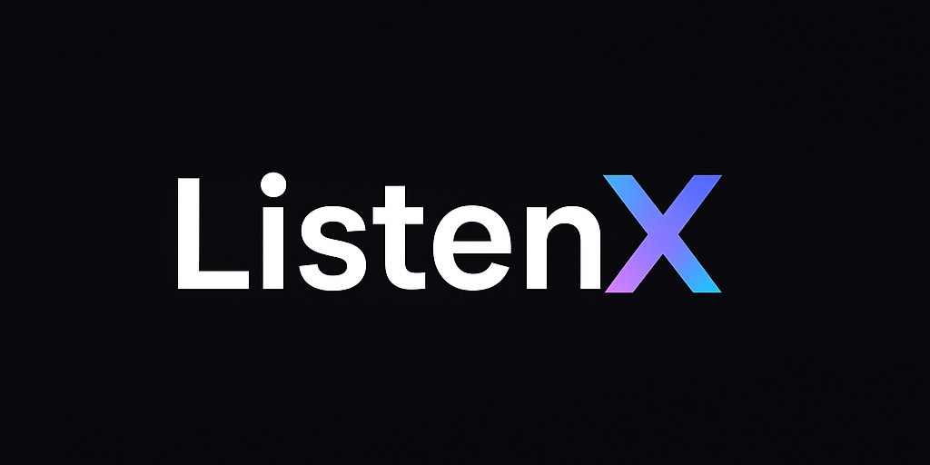 ListenX Logo